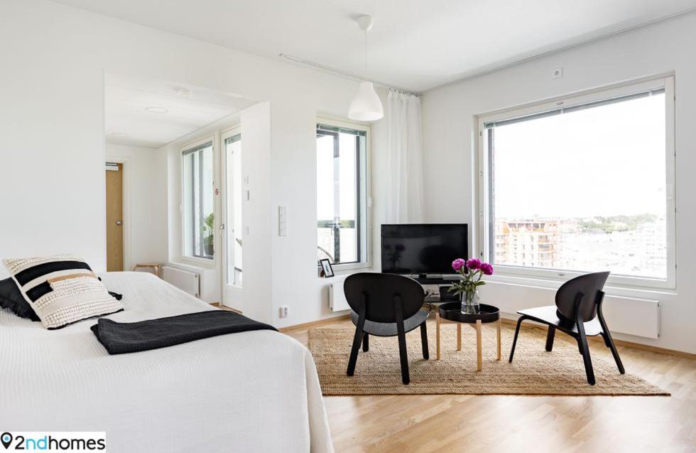 "Kanava" - New 1Br Apartment With Sauna, Balcony & Views, Hosted By 2Ndhomes Tampere Exterior photo
